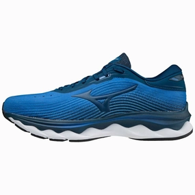 amateur shoes Men's Wave Sky 5 Running Shoes In Imperial Blue/gibraltar