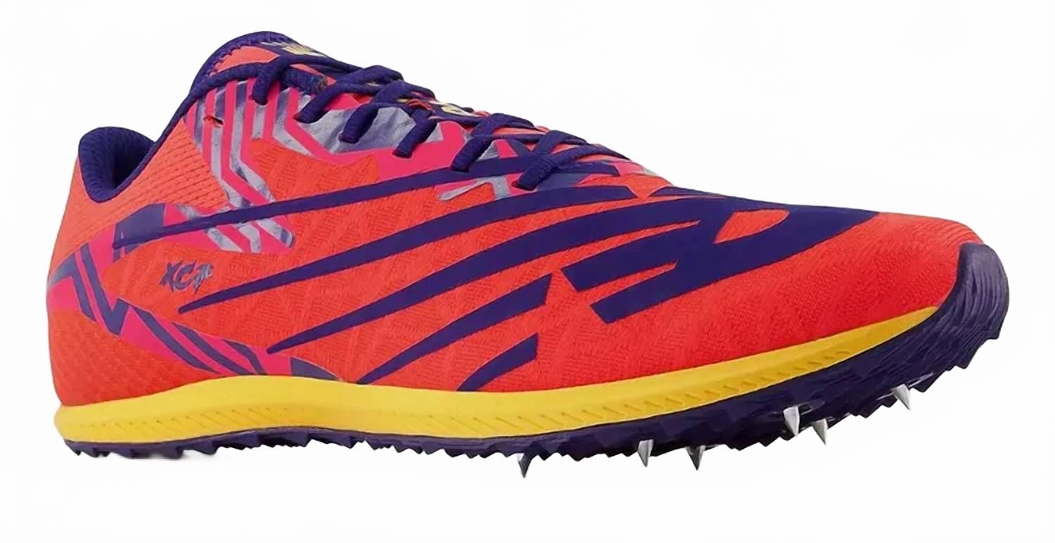Men's Xc Seven V4 Shoe In Electric Red/victory Blue running in 10K races shoes