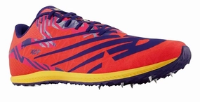 Men's Xc Seven V4 Shoe In Electric Red/victory Blue running in 10K races shoes