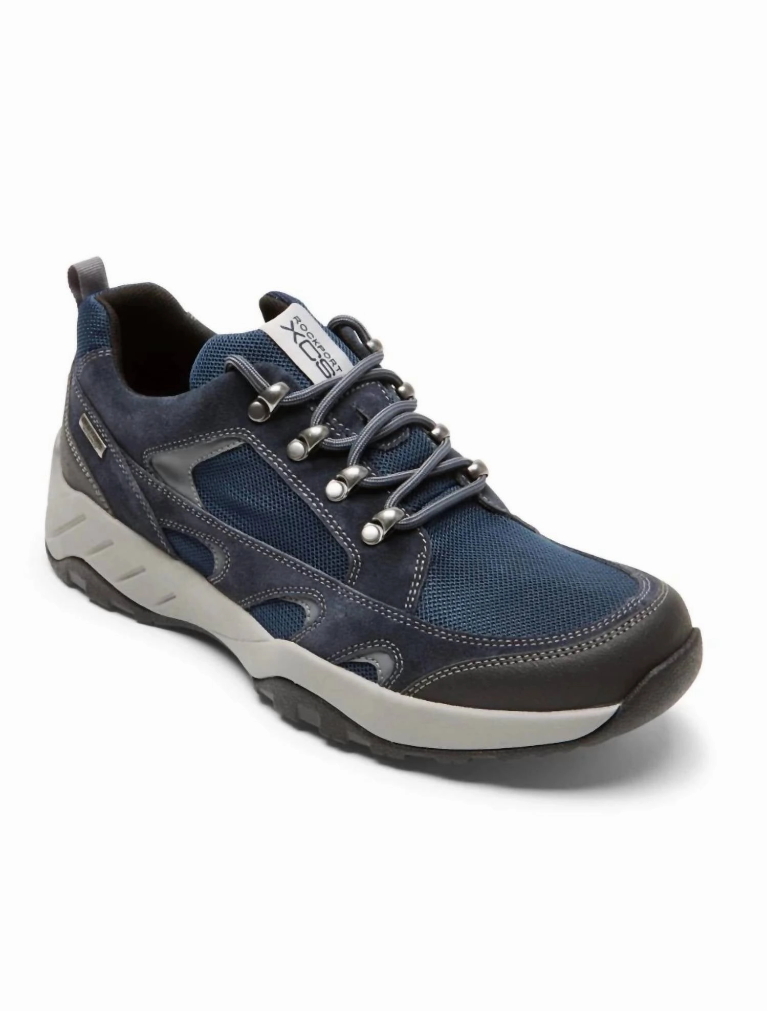 Indoor - exercise running in a concrete bridge area shoes Men's Xcs Spruce Peak Waterproof Low Hiker Shoe - Medium In Blue