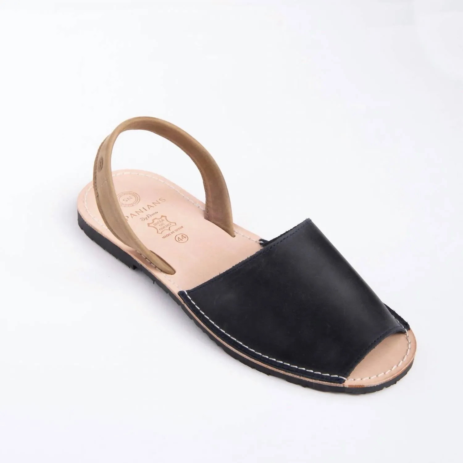 Men's Avarcas Flat Sandal In Marine Taupe Modern Fit