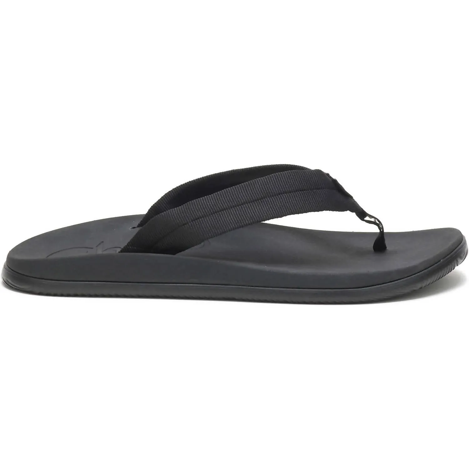Minimal Bulk No Bind Men's Chillos Flip Sandal In Tube Black