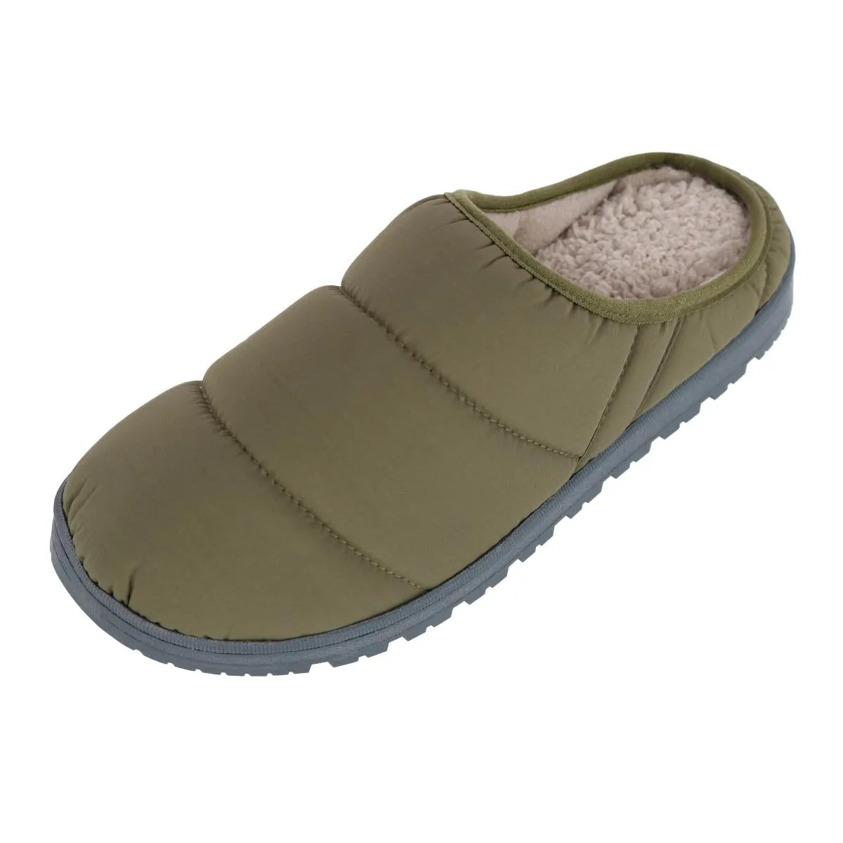 Men's Crinkled Tech Puffer Hoodback Slipper Versatile Travel Shoes