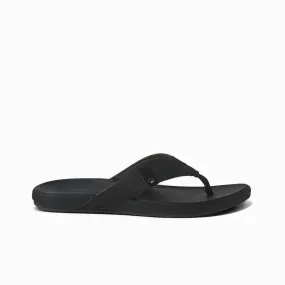 Stay Cool Modern Comfort Men's Cushion Phantom 2.0 Flip-Flops In Black