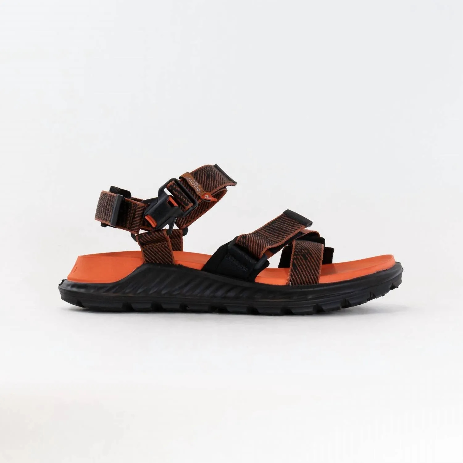 Men's Exowrap Sandals In Cognac Relaxed Walk