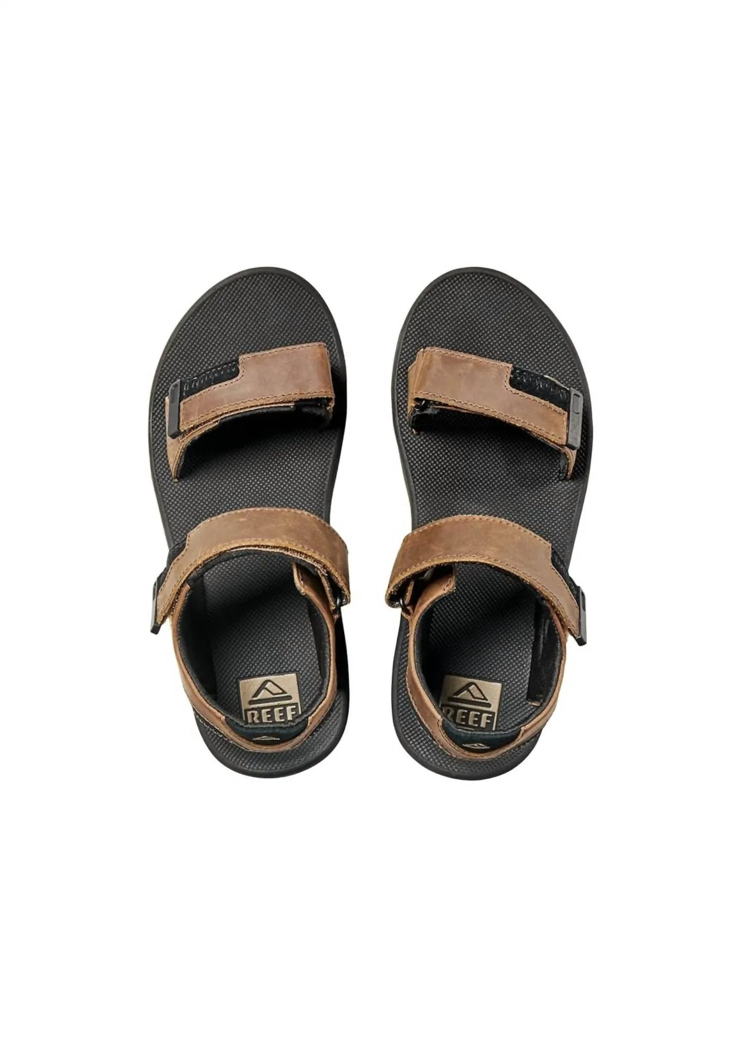 Ombre Fade Men's Fanning Baja Sandal In Black