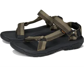Men's Hurricane Sandal In Olive Relaxed Flip-flops Multi Shade