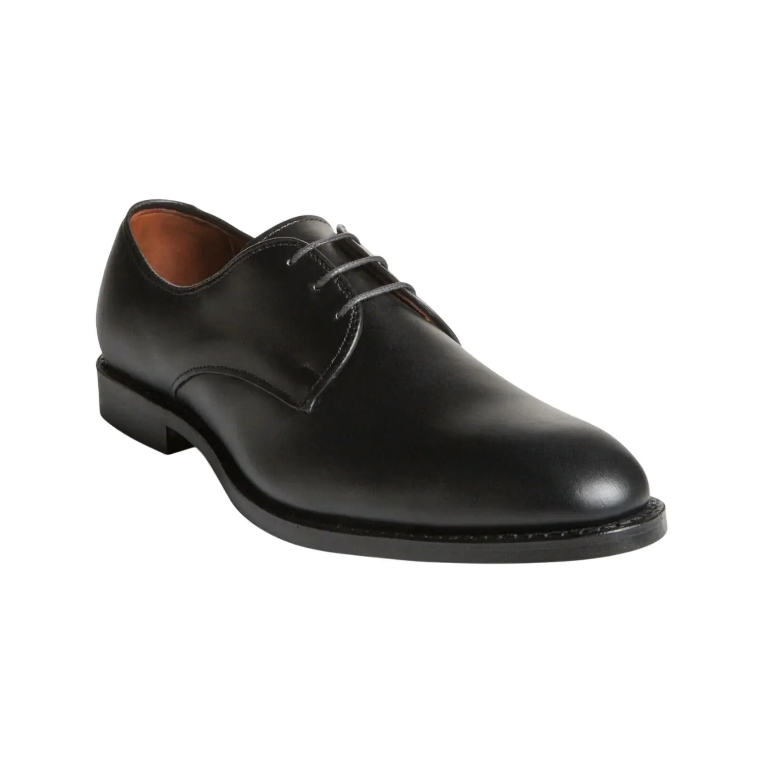Matte Finish Boardroom Wear Lightweight Oxfords Men's Kenisworth Lace Up Oxford Shoes In Black