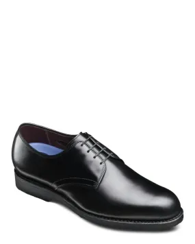 Comfortable leather Smooth Form Tailoring Fan Men's Lax Oxford Shoes In Black