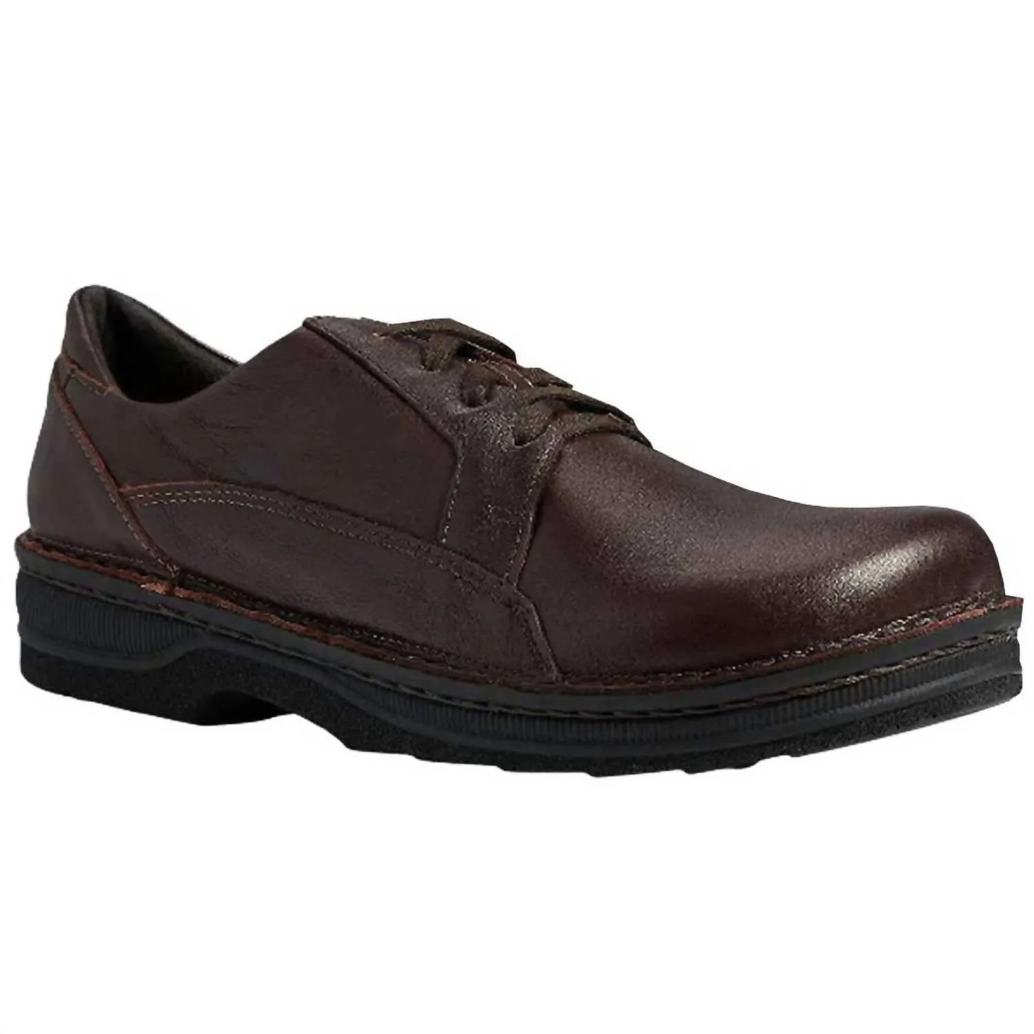 Stable Fit Busy Commuter Slim Profile Style Enthusiast Men's Olaf Oxford Shoes In Brown