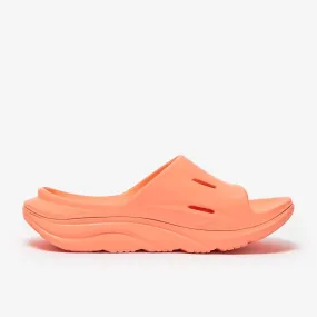 Men's Ora Recover Slide 3 Sandals In Papaya Lounge Mood
