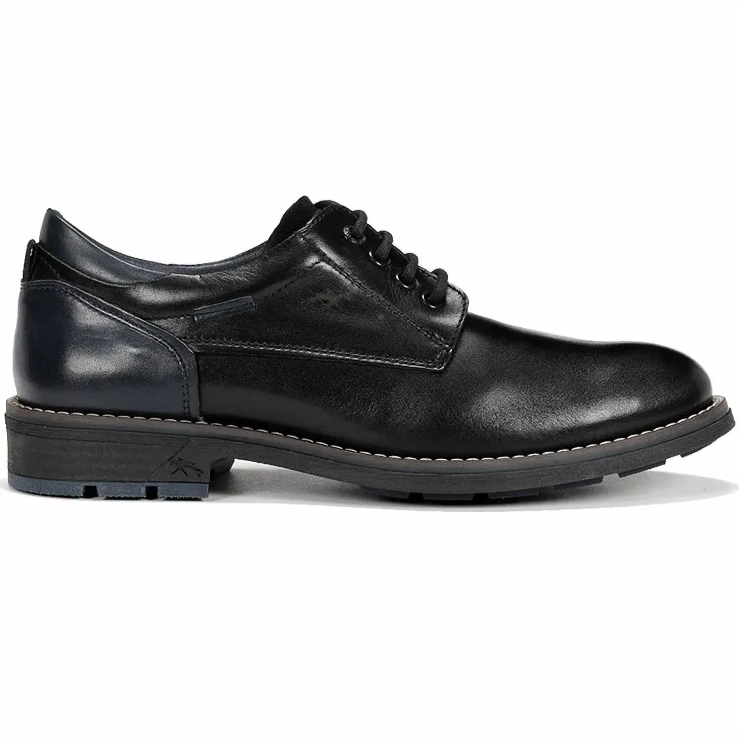 Tailored Silhouette Elegant Occasion Work Ready Shoes Men's Terry Tie Derby Shoes In Black