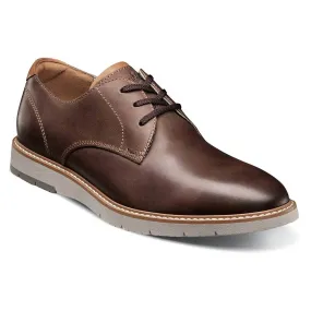 Minimal Oxfords Men's Vibe Plain Toe Oxford Shoes - Medium Width In Brown