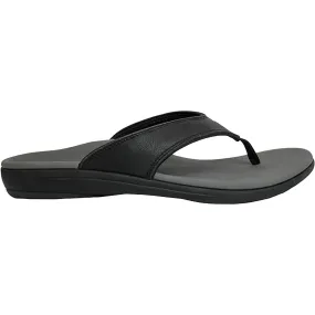 Men's Yumi Beach Sandal In Black suede upper