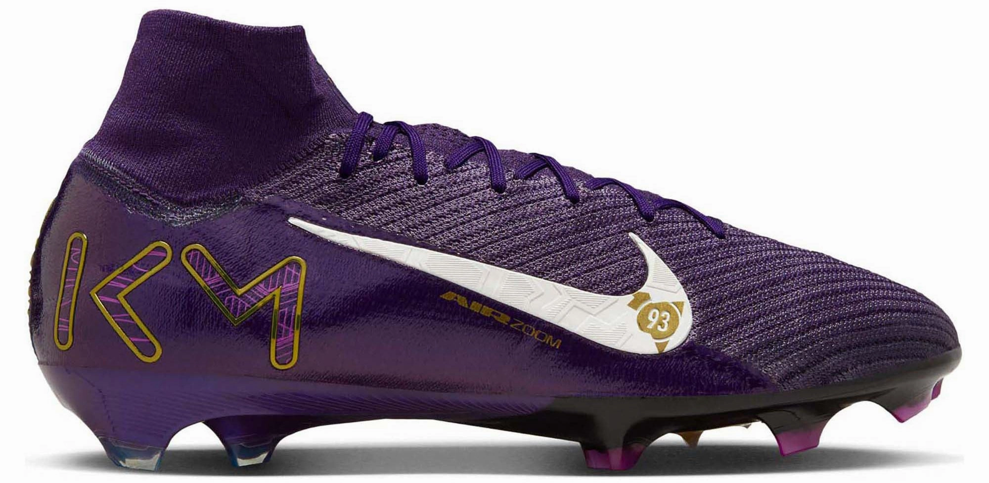 Match Power Foot Cushion Mercurial Superfly 10 Elite Kylian Mbapp?? Firm Ground High Top Men's Football Boots