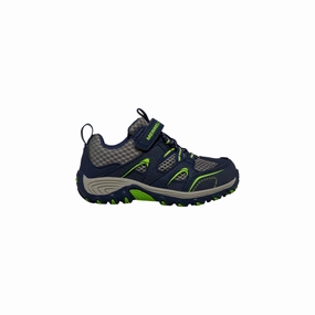 Merrell Trail Chaser Navy / Green  MK261237 Pre-School Seamless 3D Knit Bouncy Cushioning