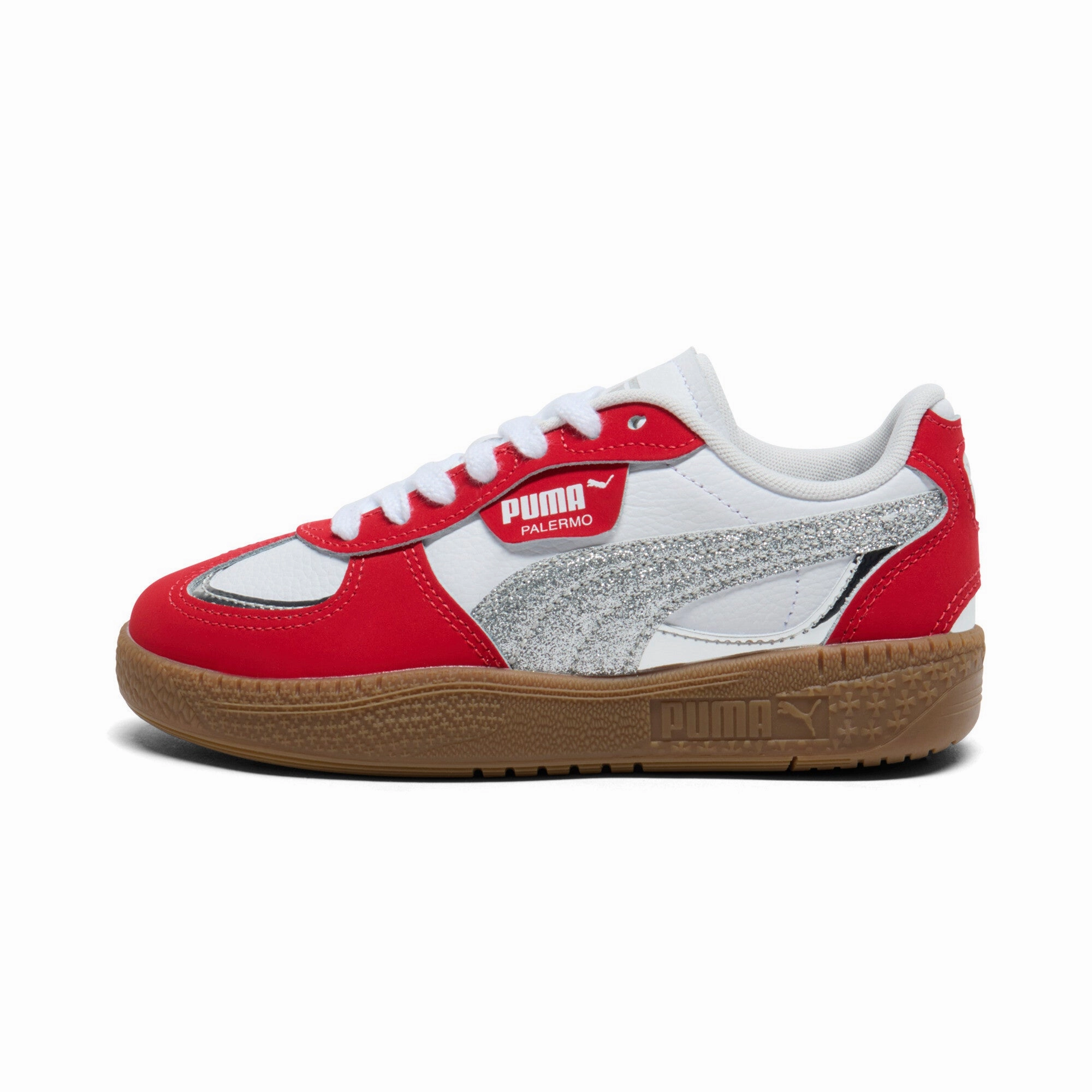 PUMA Big Kids' Girls' Palermo Moda Holiday Glitz Shoes Durable flexibility