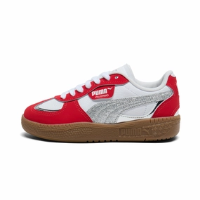 PUMA Big Kids' Girls' Palermo Moda Holiday Glitz Shoes Durable flexibility