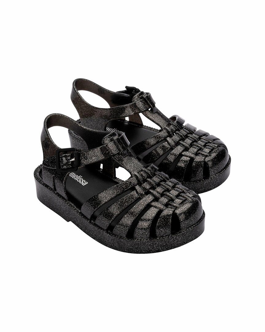 Flexible Layers Sandal Lining Mini Melissa Possession Shiny BB Sandal