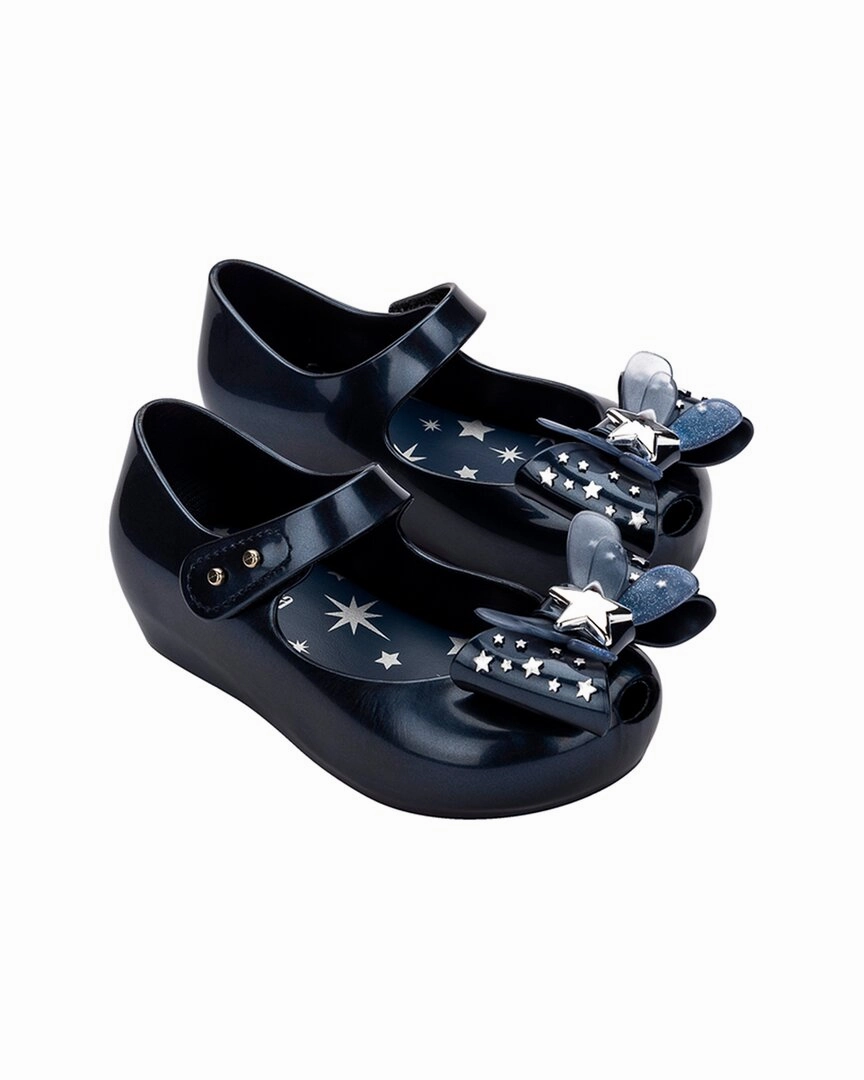 Soft Motion No Break In Mini Melissa Ultragirl Star II Ballerina Flat