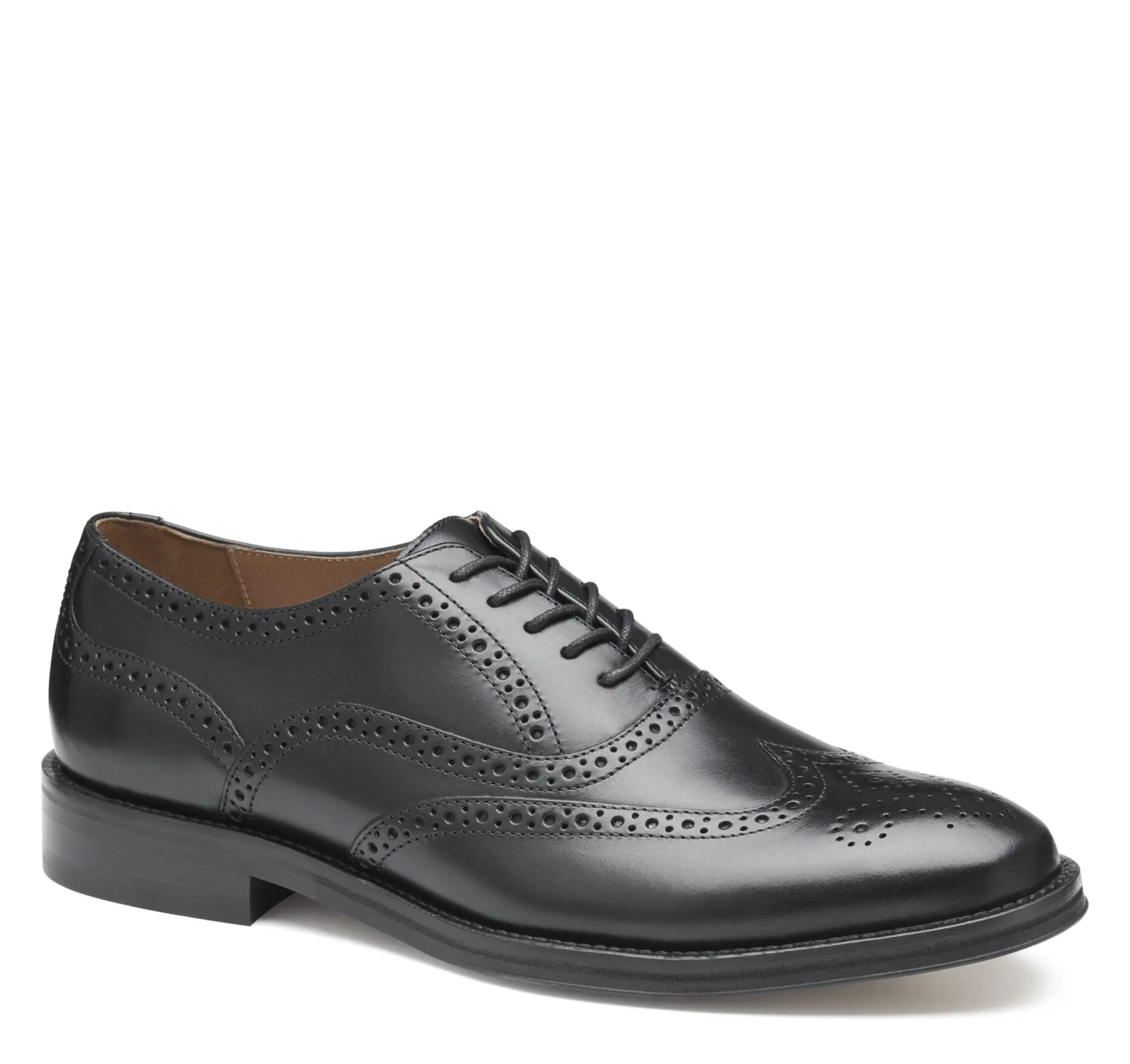 Johnston & Murphy Men's Sutton Wingtip  Shoe Stylish Leather Step Classic Edge Design Lover