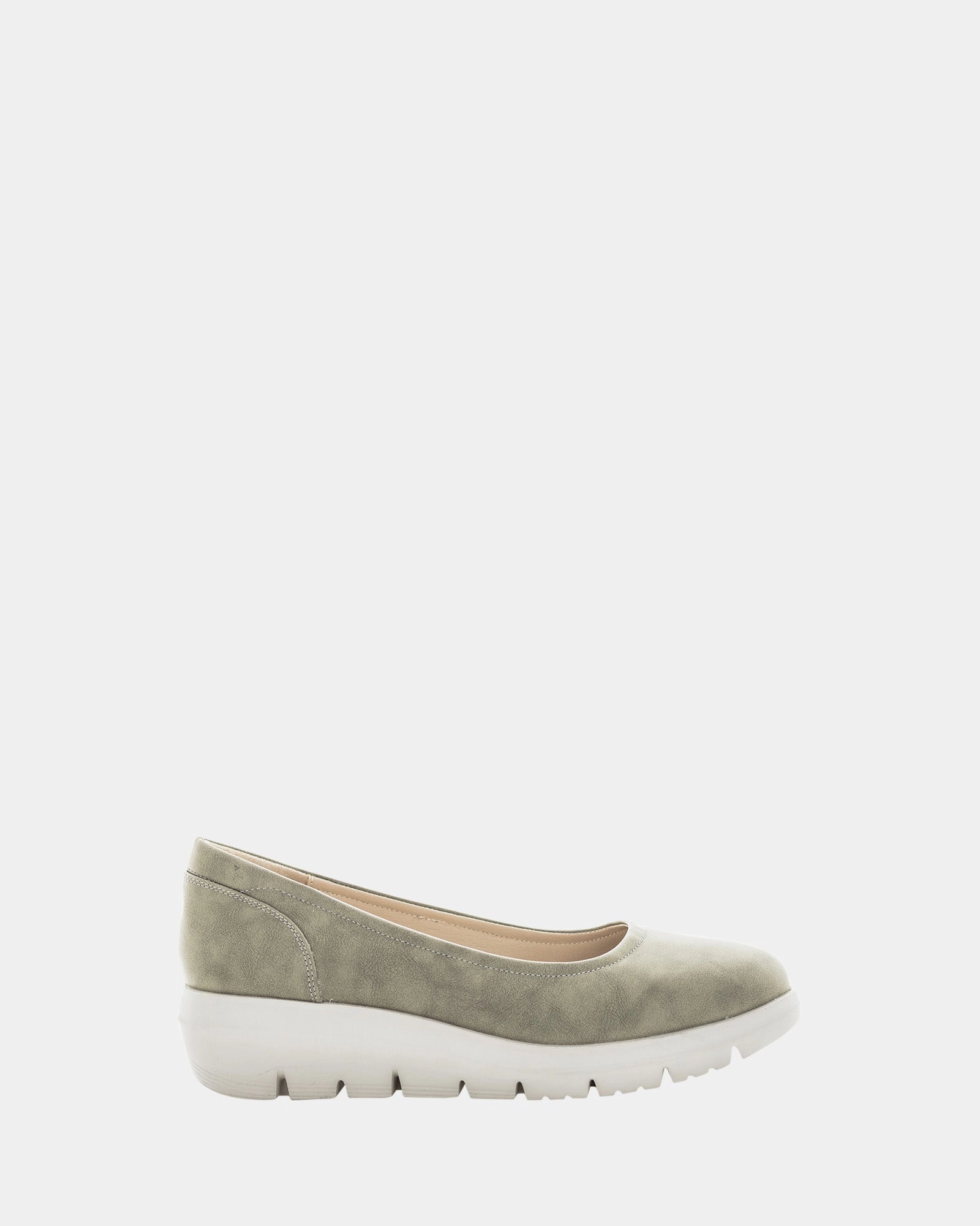 Sevyn Olive Nubuck Hop Step Comfortable Step