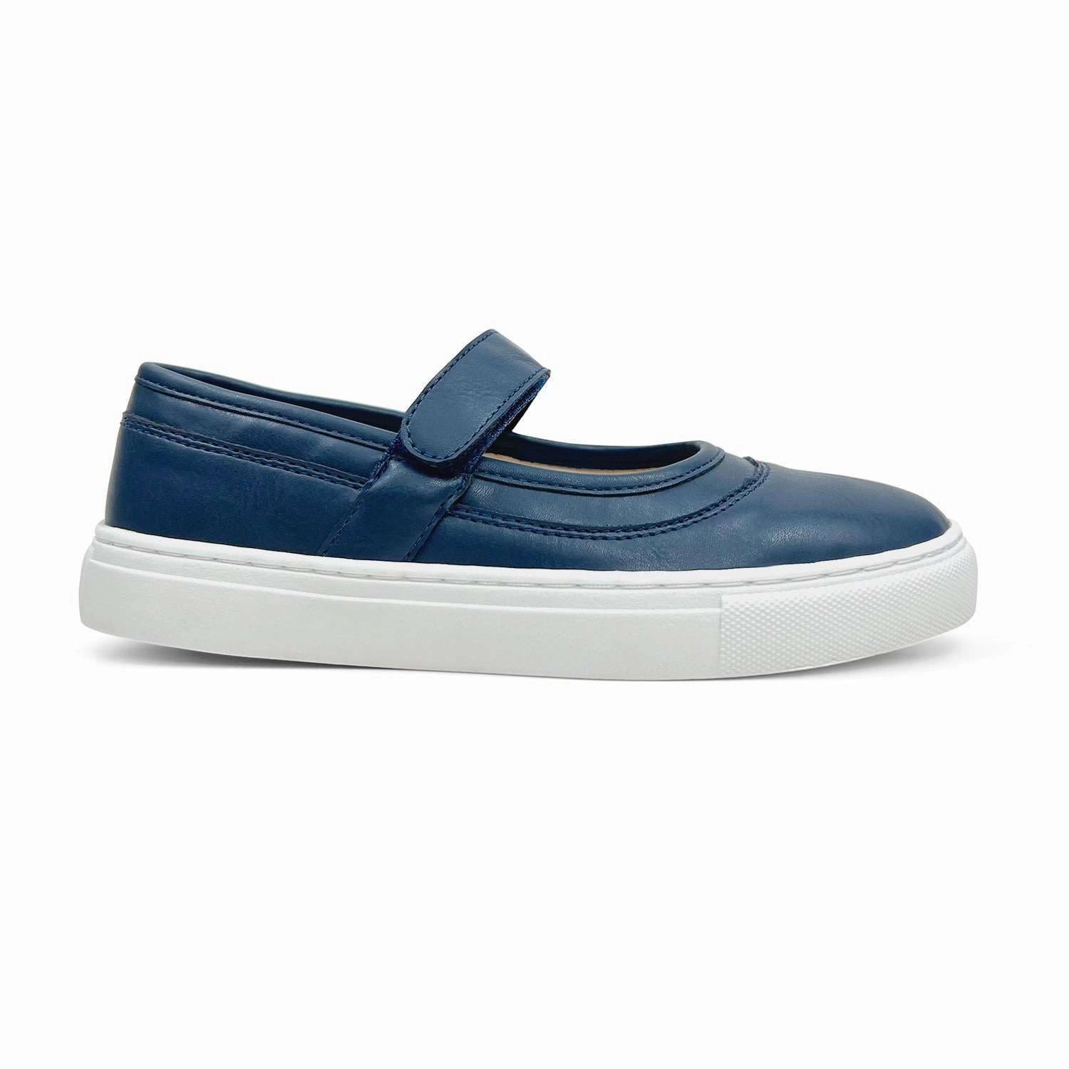 Miss Adeline Slip-On in Navy - Kids Trend Spot