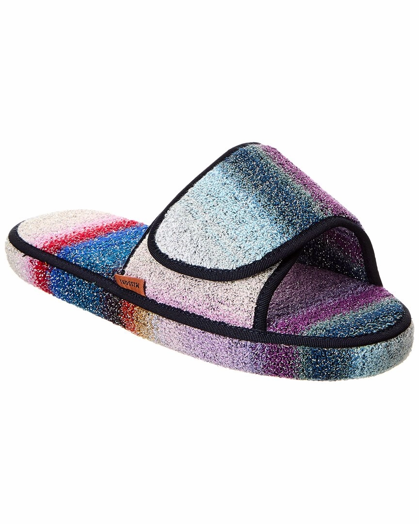 Missoni Home Clancy Pantofola Aperta C/Strappo Slippers Travel-Friendly Footwear