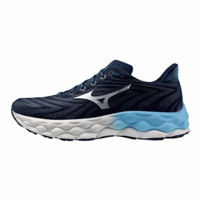 professional - use shoes foam - midsole shoes Mizuno Wave Sky 8 Blue Wing / Teal Silver  J1GC240205 Men's