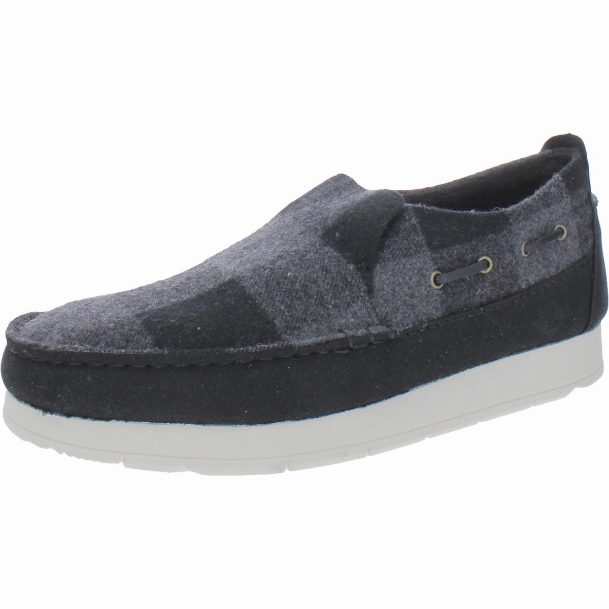 military - training running shoes Moc-Sider Mens Lifestyle Loafer Athletic and Training Shoes