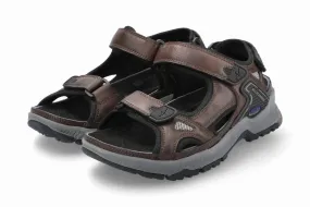 Quick Slide Playful Step Men's Honduras Sandal In Dark Brown