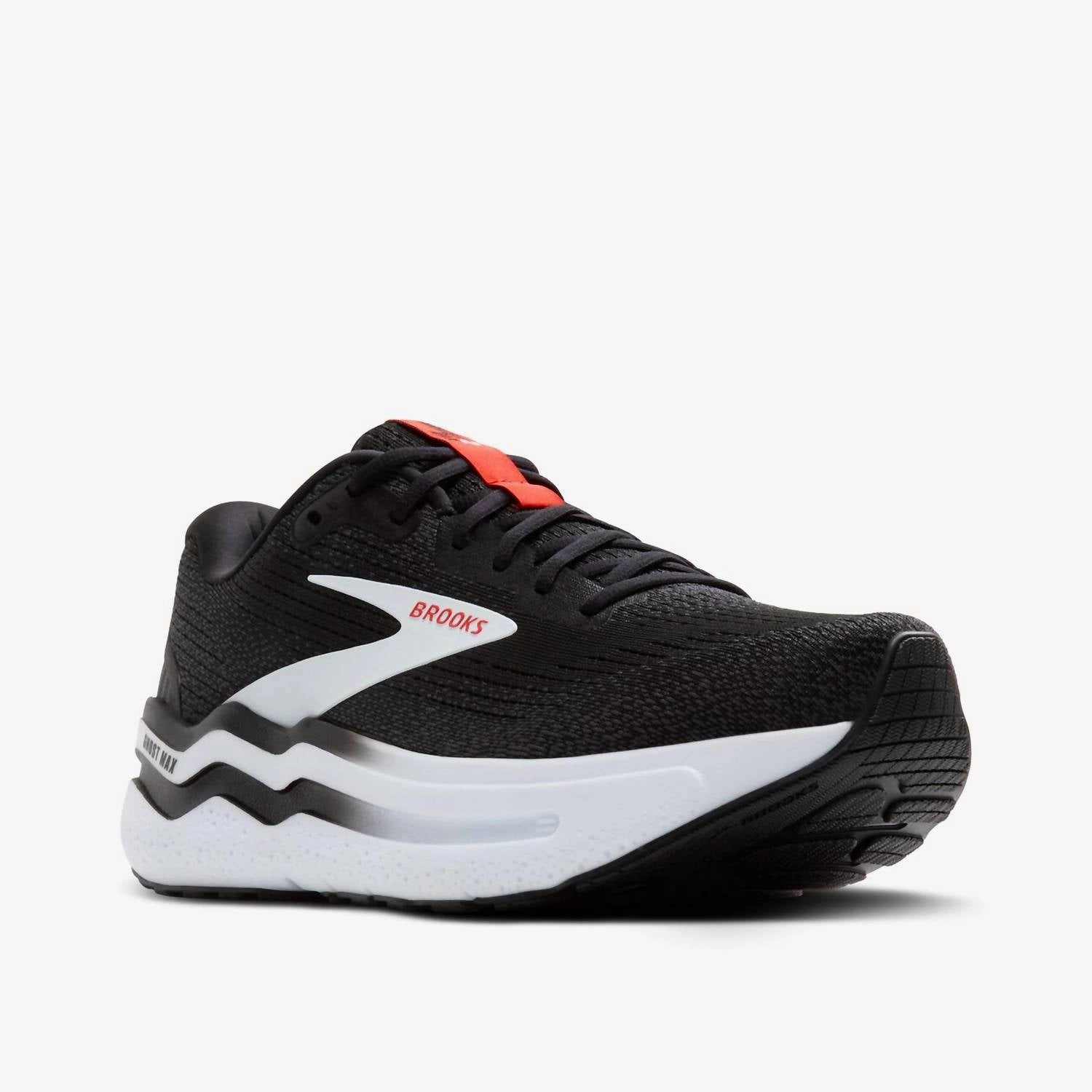 toe spacer Men's Ghost Max 2 Shoes In 027 - Black/white/fiery Red