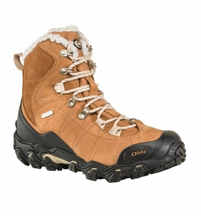 Comfortable Movement Low Profile Adventure Journey Women's Bridger 7'' Insulated Waterproof Boots In Chipmunk