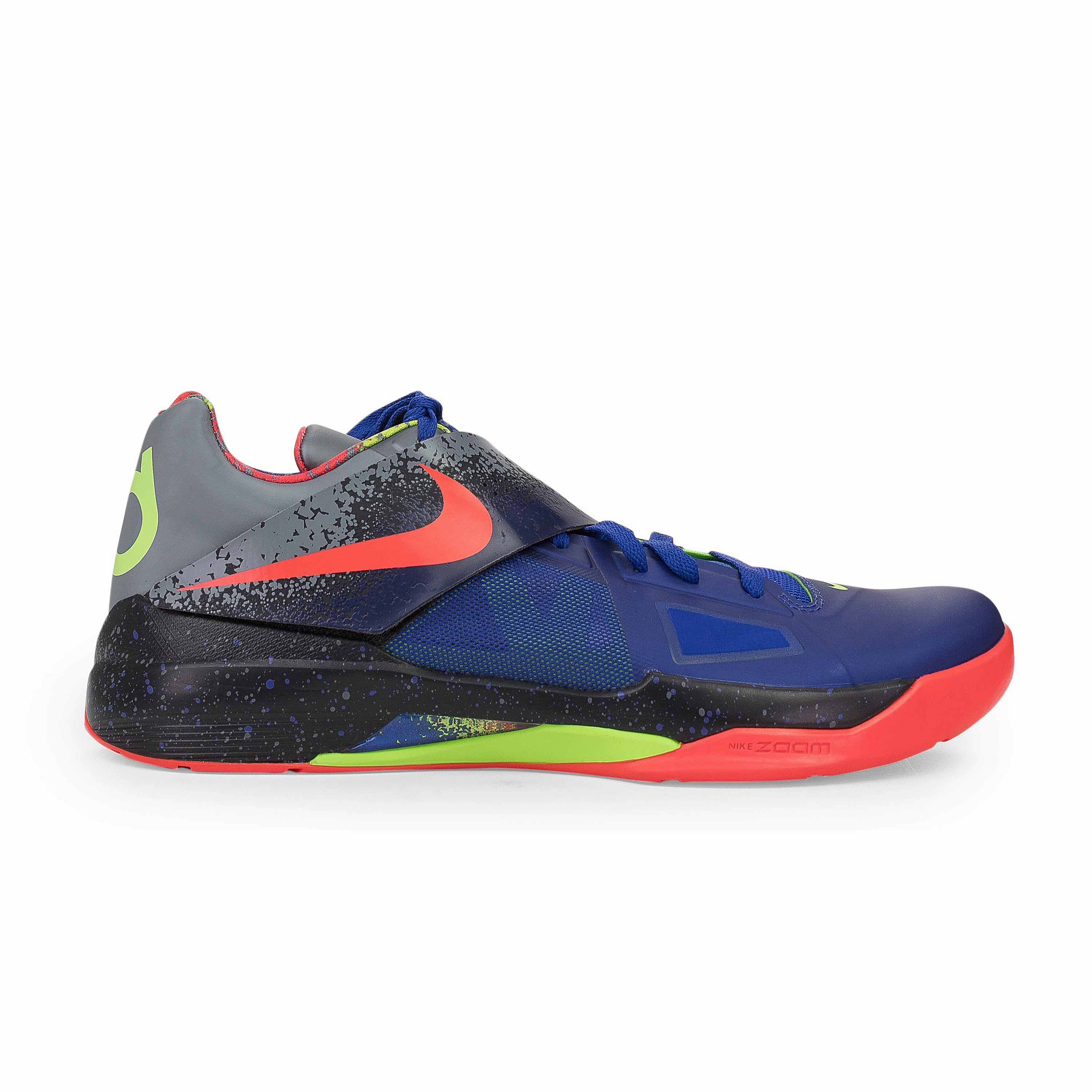Soft Touch custom - made shoes MULTICOLOR KD 4 "NERF" SNEAKERS