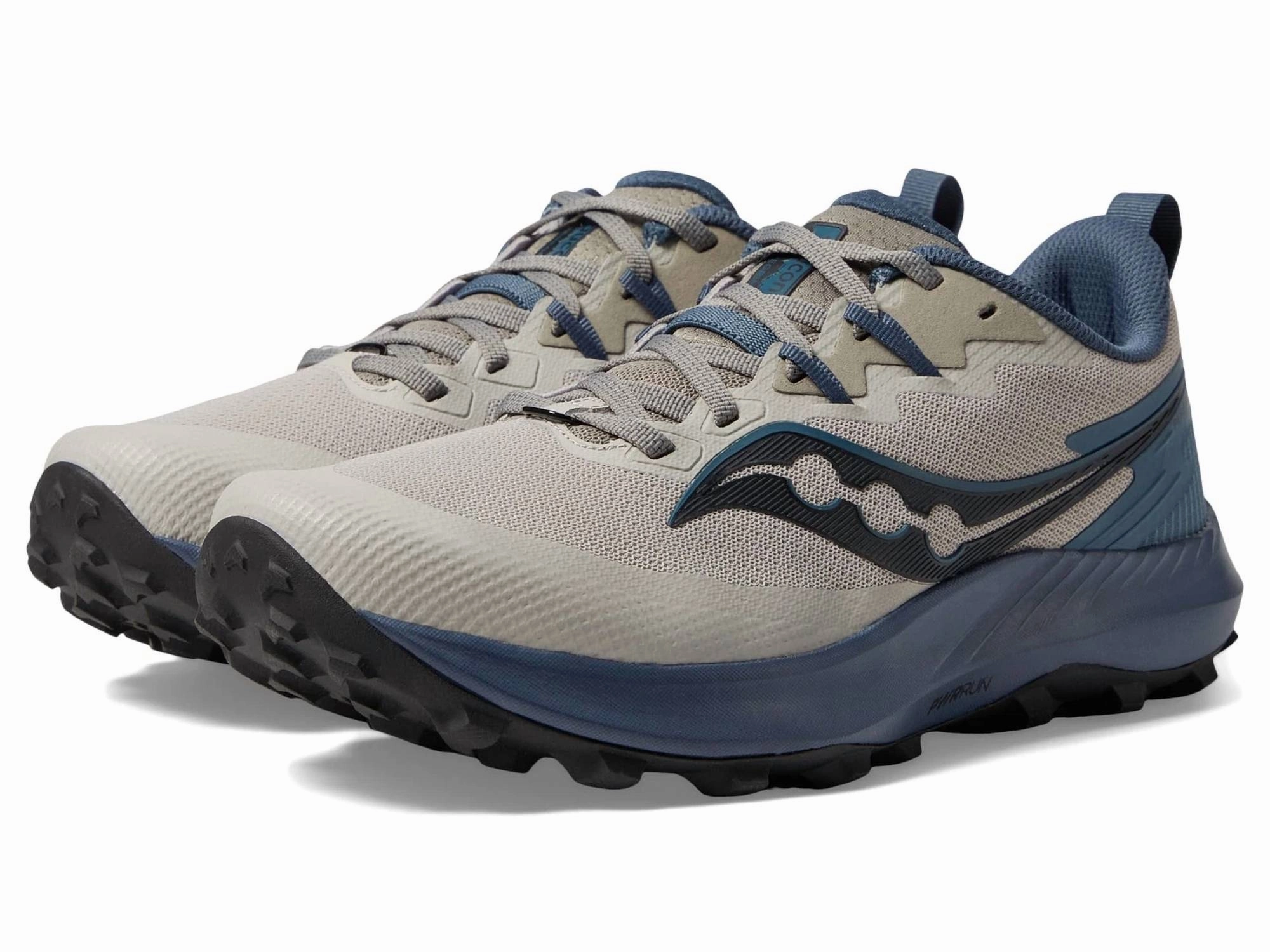 Men's Peregrine 14 Trail Running Shoes In Dove/dusk Athletic Design