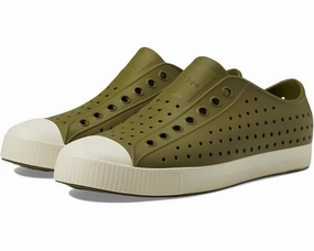 Native Shoes Jefferson Sugarlite Unisex US 5 Green Slip On Comfort Shoes ZPO2436 Hilly terrain adaptability QuickDrying