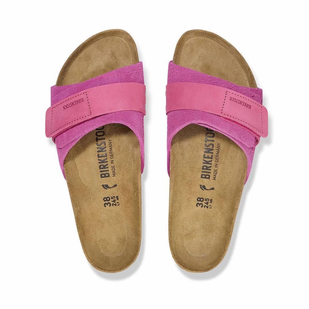 casual wear shoes Birkenstock - Women's Oita Suede Leather Slides (1026546)
