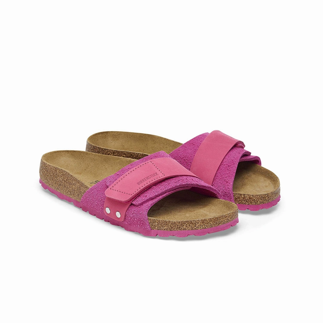 Birkenstock - Women's Oita Suede Leather Slides (1026546) Drive Day Chic Mode
