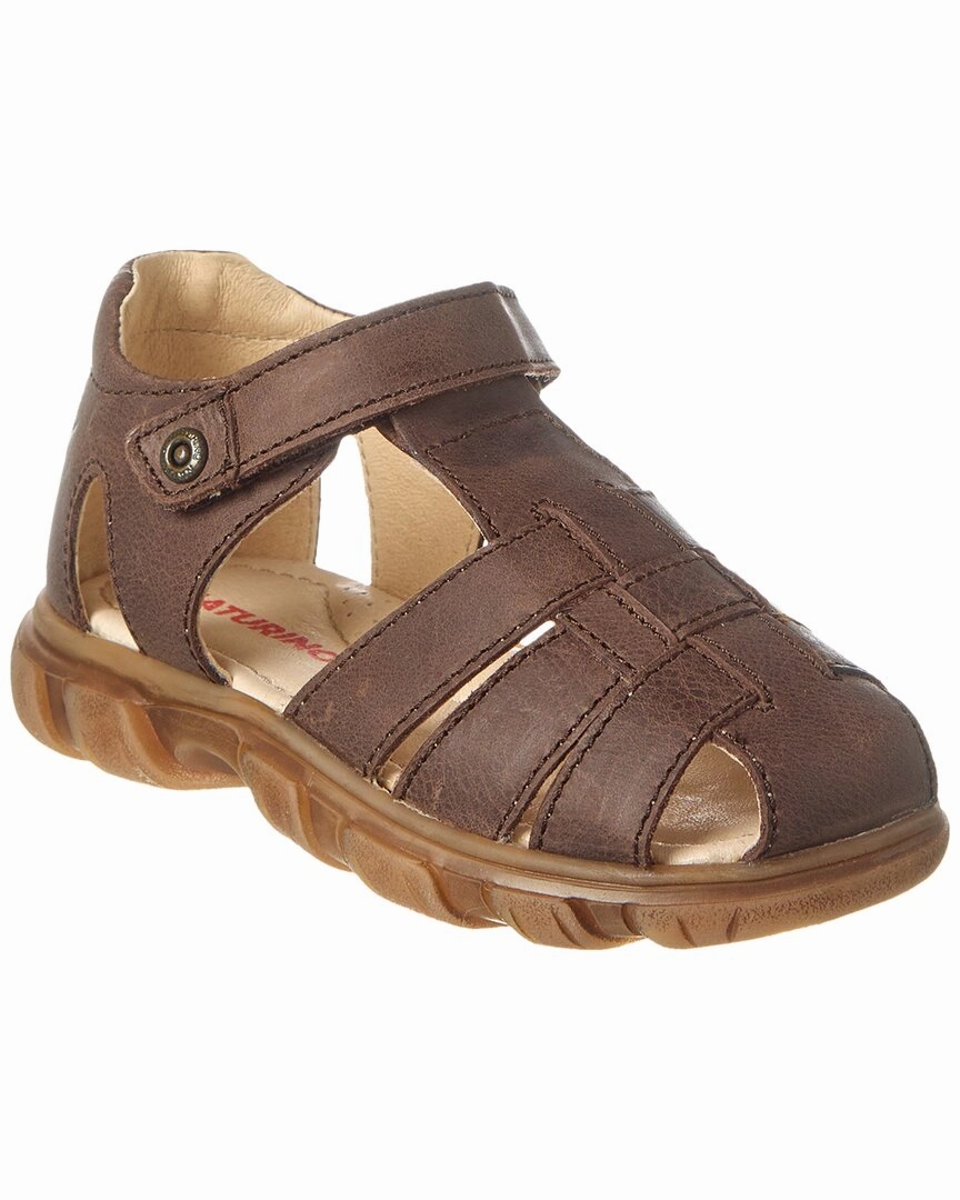 Peace Step Club Jog Naturino Gers Wax Leather Sandal