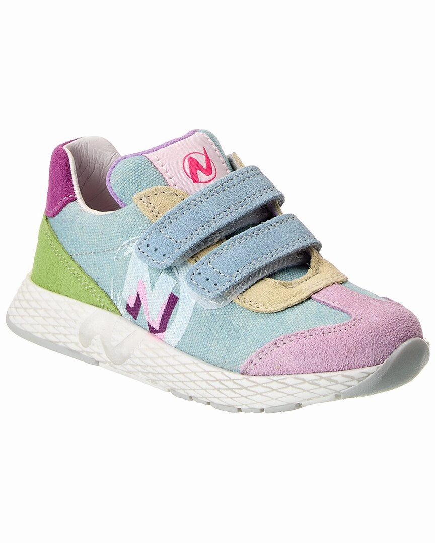 Versatile Comfort Shoes Mood Fit Naturino Jesko 2 Canvas & Suede Sneaker