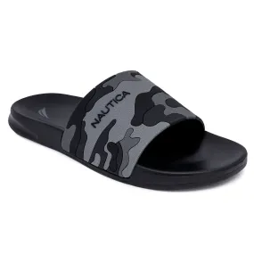 Nautica Logo Slide Sandal Mule Style Hot Fashion