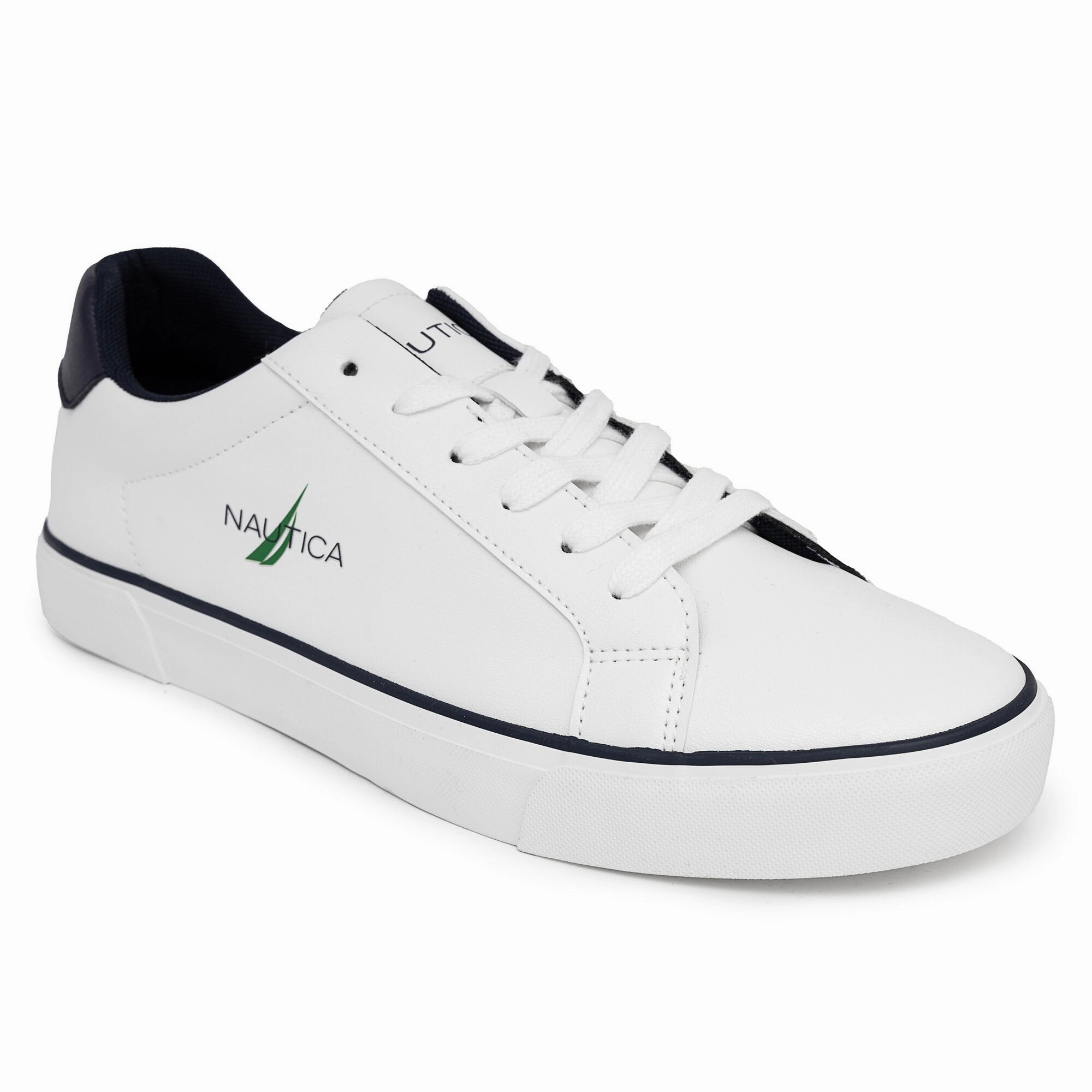 Nautica Lace-Up Sneaker joint mobility wide - toe shoes