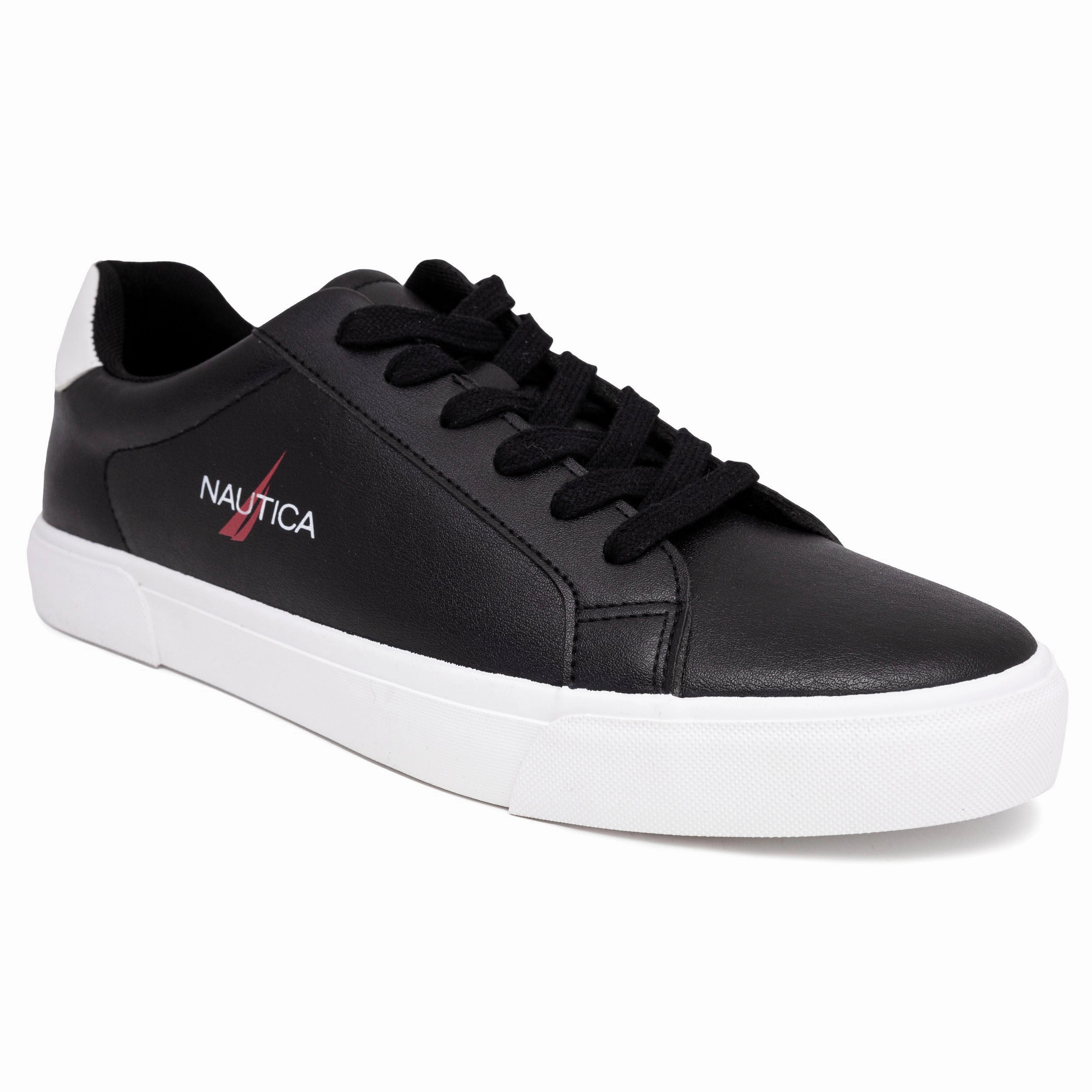 performance - enhanced shoes Nautica Mens Logo Lace-Up Sneaker