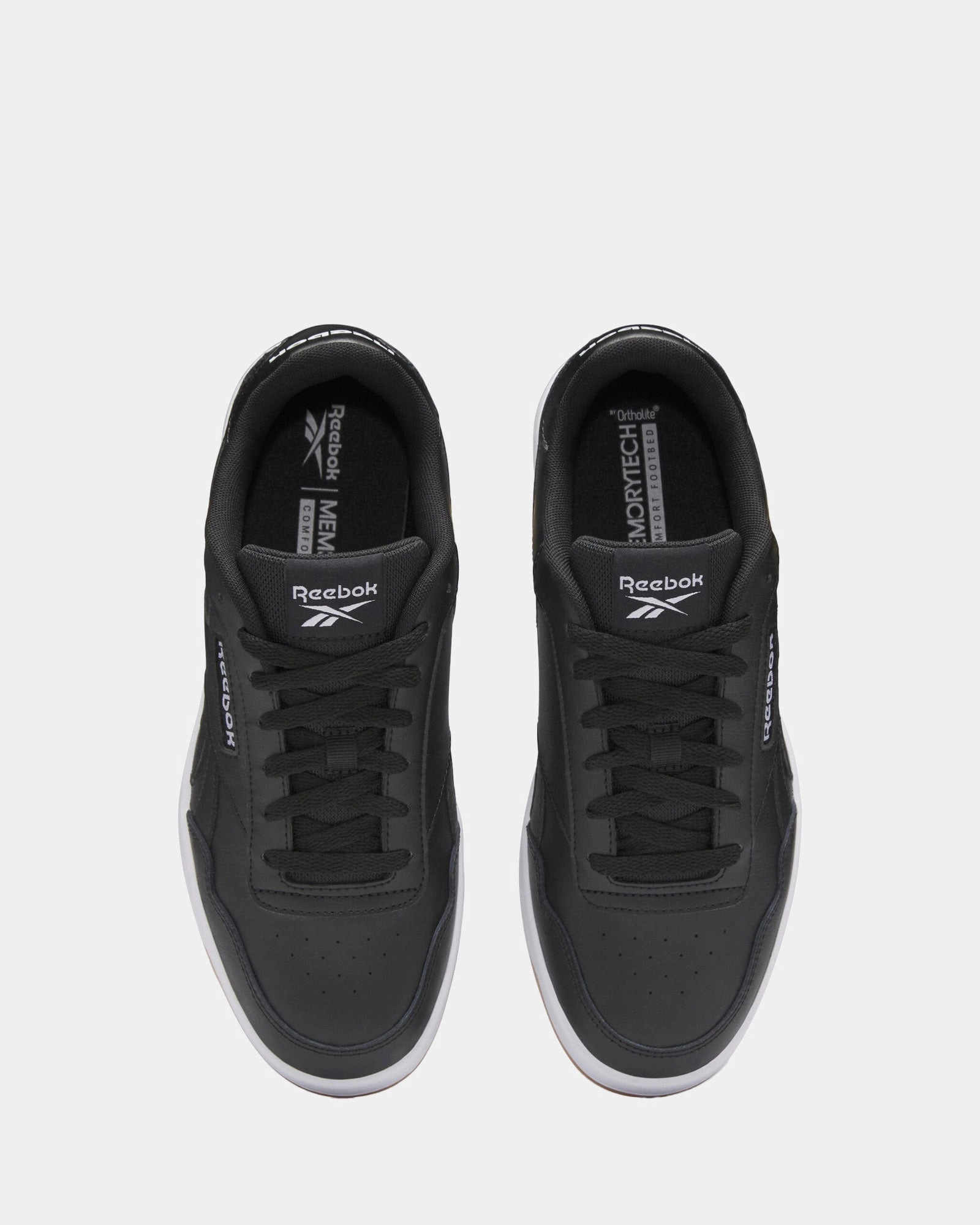 Reebok Court Advance Black/White Lace Lock