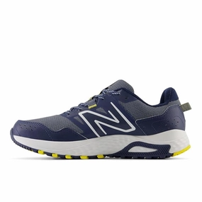 New Balance 410V8 MT410NY8 Men's Navy Arctic Gray Trail Running Shoes TF7397 shock - absorbing footwear Personalized