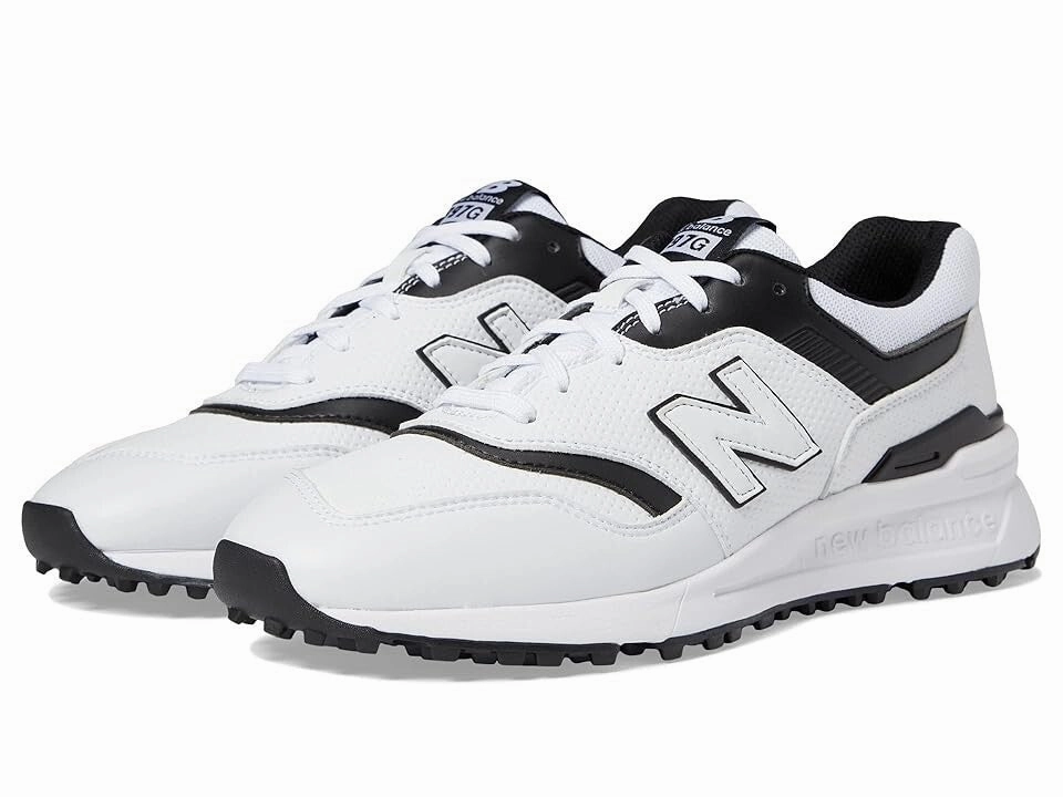 machine - washable shoes New Balance 997 Sl NBG997SWT Sneaker Men's White Black Lace Up Golf Shoes FD1039