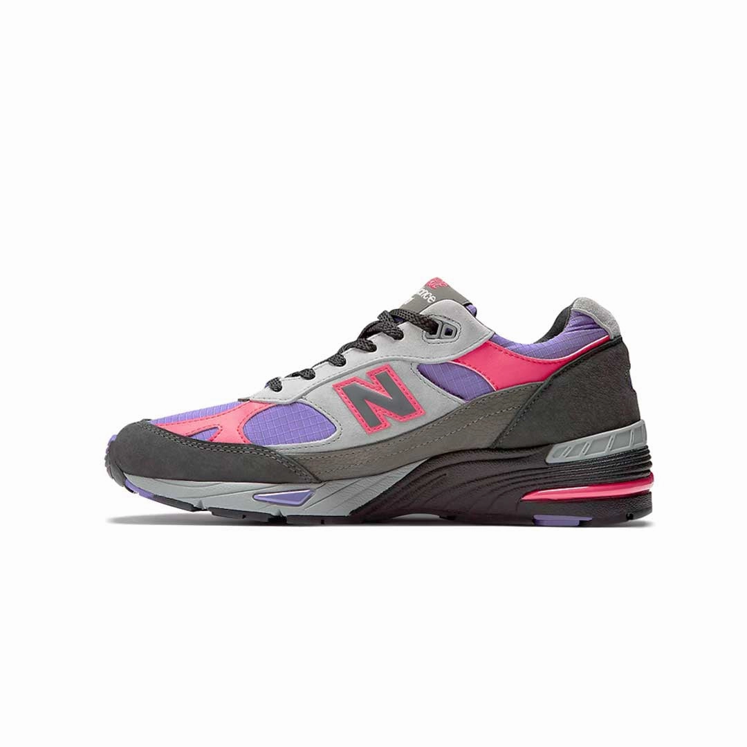 New Balance - Women's Palace x 991 Made in UK Shoes (W991PLE-B) molded footbed shoes