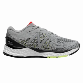 Comfortable Workout New Balance Fresh Foam x 880 V10 Silver Mink/Black/Lemon Slush  YP880G10 Grade-School