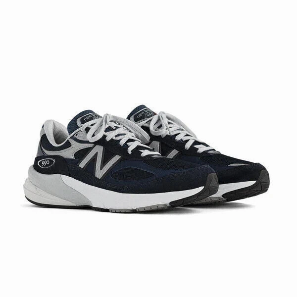 medieval - themed running option New Balance Made in USA 990v6 M990NV6 Sneakers Men's Navy White Running Shoes