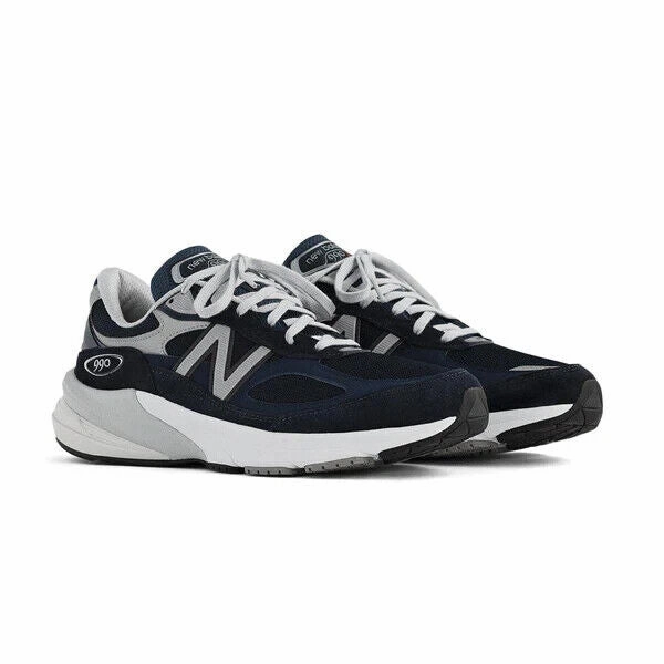 New Balance Made in USA 990v6 M990NV6 Sneakers Men's Navy White Running Shoes open - toe shoes